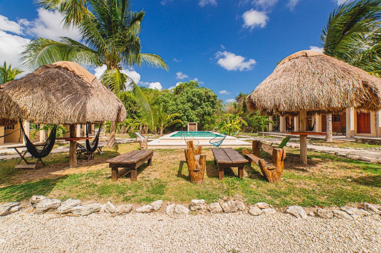 Posada Palmar Bacalar Dış mekan fotoğraf