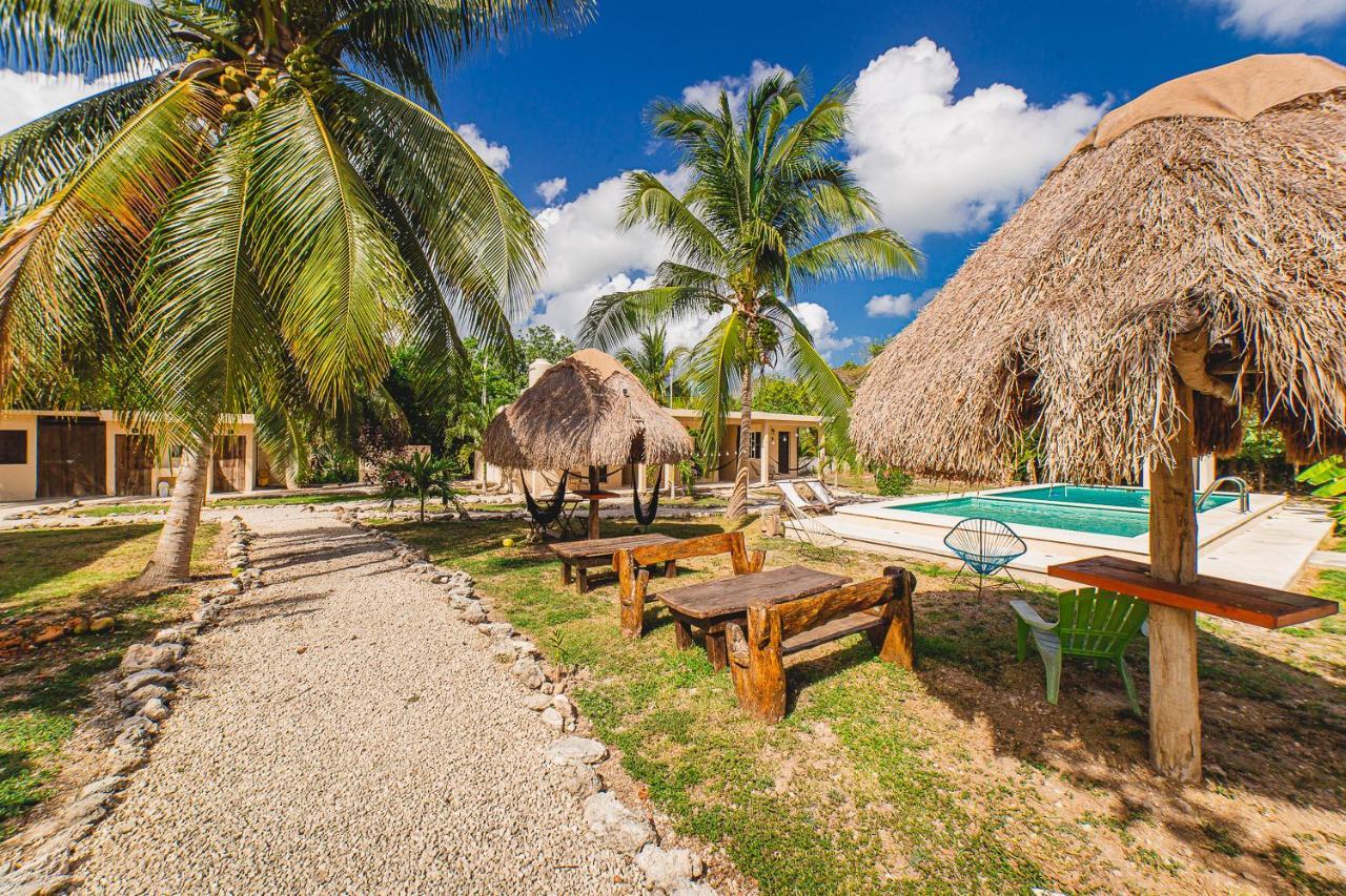 Posada Palmar Bacalar Dış mekan fotoğraf