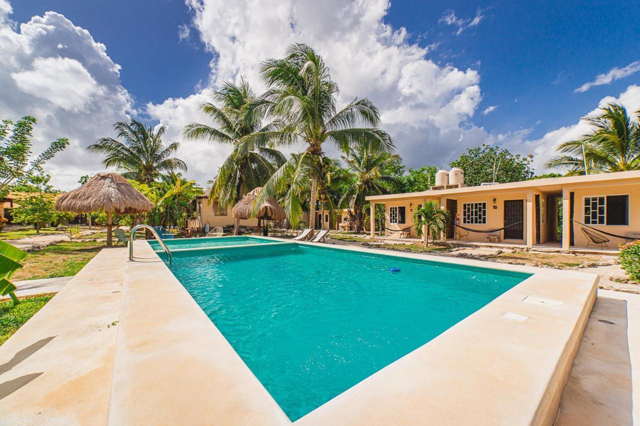 Posada Palmar Bacalar Dış mekan fotoğraf