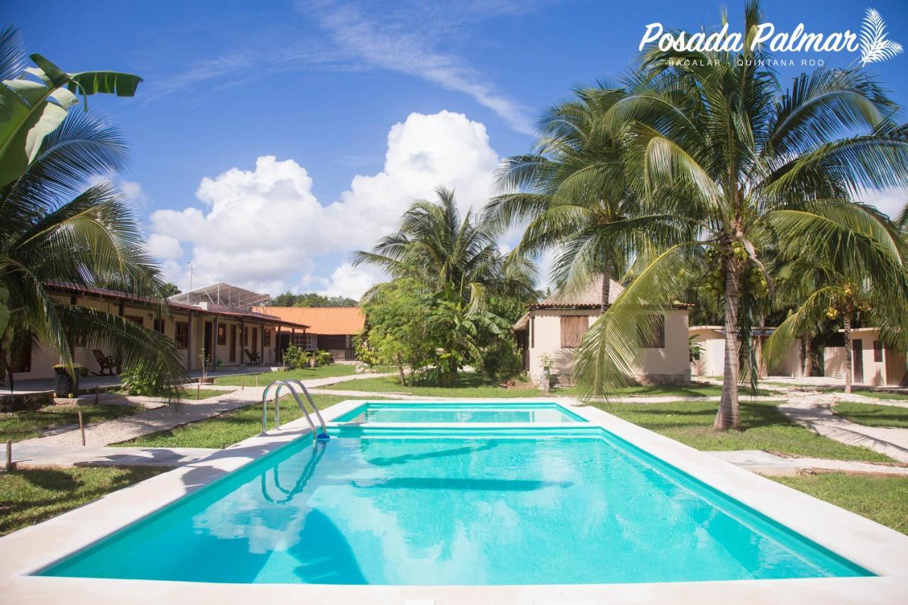 Posada Palmar Bacalar Dış mekan fotoğraf